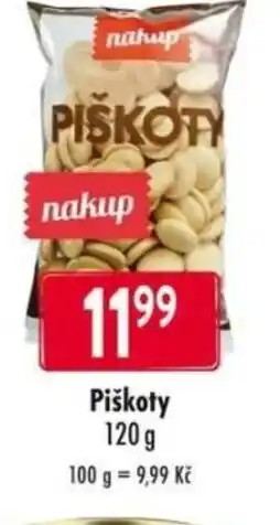Qanto Piškoty nabídka