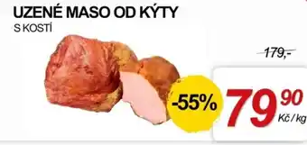 Uzené maso od kýty