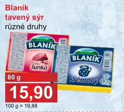 PLUS JIP Blaník tavený sýr nabídka