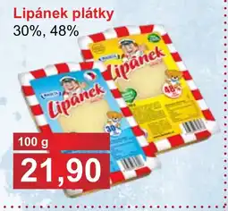 PLUS JIP Lipánek plátky nabídka