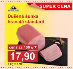 PLUS JIP Dušená šunka hranatá standard nabídka