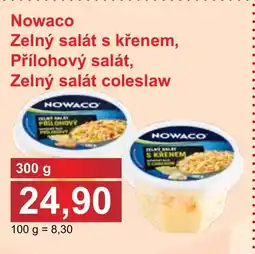 PLUS JIP Nowaco Zelný salát s křenem, Přílohový salát, Zelný salát coleslaw nabídka