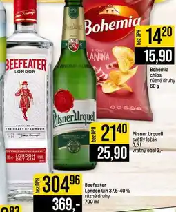 Jip Beefeater London Gin 37,5-40% různé druhy nabídka
