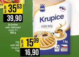 Jip TTD cukr bílý krupice nabídka