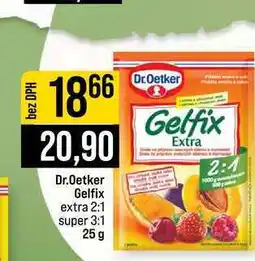 Jip Dr.Oetker Gelfix extra 2:1 super 3:1 nabídka
