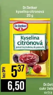 Jip Dr.Oetker kyselina citronová nabídka