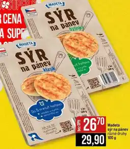 Jip Madeta sýr na pánev různé druhy nabídka