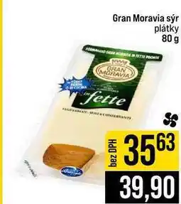 Jip Gran Moravia sýr plátky nabídka