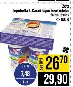 Jip Zott Jogobella L.Casei jogurtové mléko různé druhy nabídka