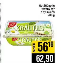 Jip Gut&Günstig tavený sýr s bylinkami nabídka