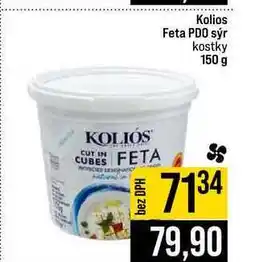 Jip Kolios Feta PDO sýr kostky nabídka