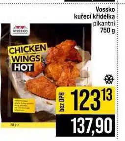 Jip Vossko kuřecí křidélka pikantní nabídka