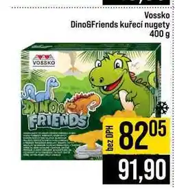 Jip Vossko Dino&Friends kuřecí nugety nabídka