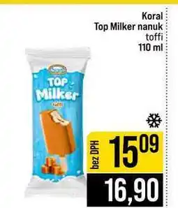 Jip Koral Top Milker nanuk toffi nabídka