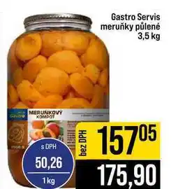 Jip Gastro Servis meruňky půlené nabídka