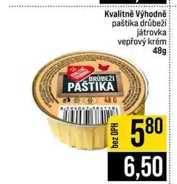 Jip Kvalitně Výhodně paštika drůbeží játrovka vepřový krém nabídka