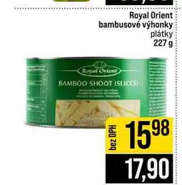 Jip Royal Orient bambusové výhonky plátky nabídka