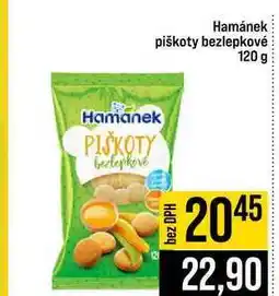 Jip Hamánek piškoty bezlepkové nabídka