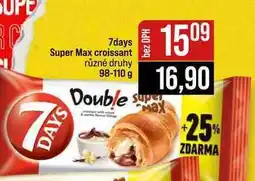 Jip 7days Super Max croissant různé druhy nabídka