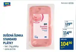 Makro DUŠENÁ ŠUNKA STANDARD PLÁTKY nabídka