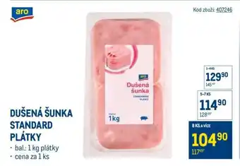 DUŠENÁ ŠUNKA STANDARD PLÁTKY