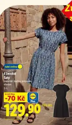 Lidl esmara ŠATY nabídka