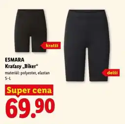 Lidl ESMARA Kraťasy „Biker“ nabídka