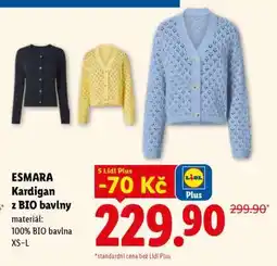 Lidl ESMARA Kardigan z BIO bavlny nabídka