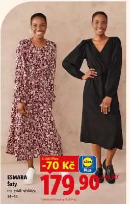 Lidl esmara ŠATY nabídka