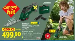 Lidl PARKSIDE 20V Aku nůžky na trávník a živý plot nabídka