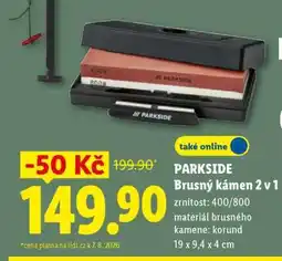 Lidl PARKSIDE Brusný kámen 2 v 1 nabídka