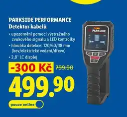 Lidl PARKSIDE PERFORMANCE Detektor kabelů nabídka
