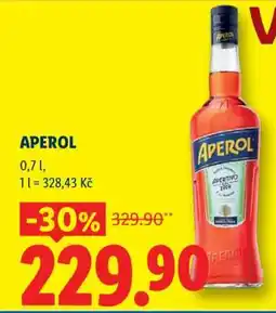 Lidl Aperol nabídka