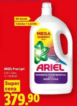 Lidl Ariel Prací gel nabídka