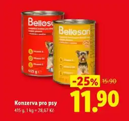 Lidl Konzerva pro psy nabídka