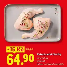 Lidl Kuřecí zadní čtvrtky nabídka