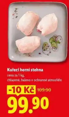 Lidl Kuřecí horní stehna nabídka