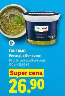 Lidl ITALIAMO PESTO ALLA GENOVESE nabídka