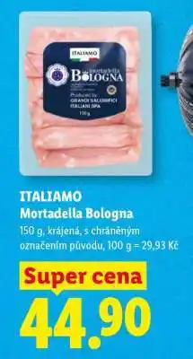Lidl Italiamo MORTADELLA BOLOGNA nabídka