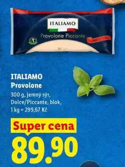 Lidl Italiamo PROVOLONE nabídka