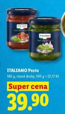 Lidl ITALIAMO PESTO nabídka