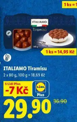 Lidl Italiamo TIRAMISU nabídka
