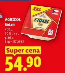 Lidl Agricol Eidam nabídka