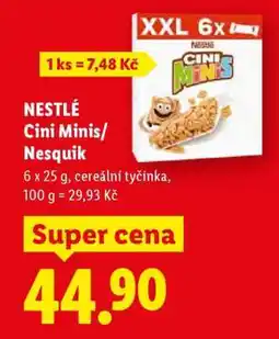 Lidl NESTLÉ CINI MINIS, NESQUIK nabídka