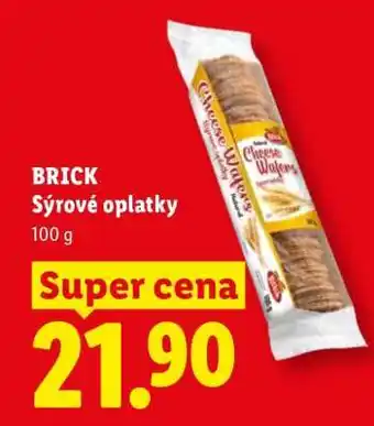 Brick sýrové oplatky