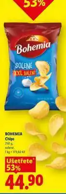 Lidl Bohemia chips nabídka