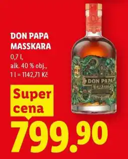 Lidl Don Papa Masskara nabídka