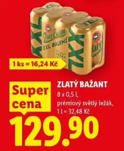 Lidl Zlatý Bažant nabídka