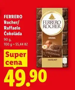 Lidl FERRERO Rocher/Raffaelo Čokoláda nabídka