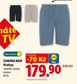 Lidl ESMARA MEN Kraťasy nabídka